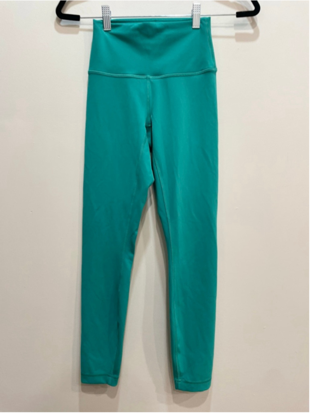 Lululemon Wunder Train Contour Fit High-Rise Tight 25" size 4 Green